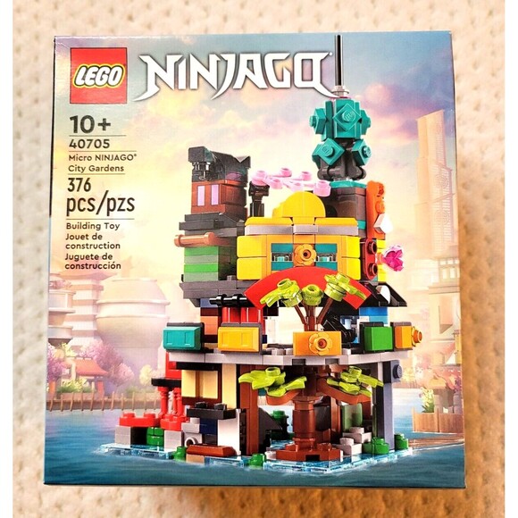 NISB LEGO Ninjago 40705 Micro City Gardens Limited Edition Set RETIRED - Picture 1 of 7